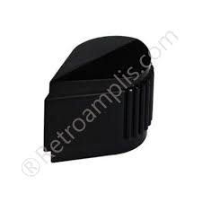DAKA-WARE 8005 clon knob, Ø27x18mm black colour for 6.35mm ...