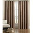 Faux velvet curtains