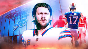 Josh Allen leading the Buffalo Bills with Super Bowl hopes