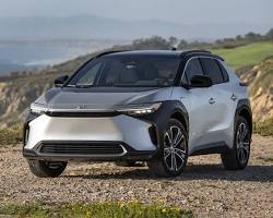 Image of Toyota bZ4X electric car