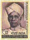 SARVEPALLI RADHAKRISHNAN 0552 Indian Post - 0552