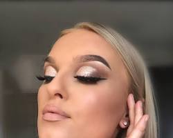 Image of Sparkling eyes uk bridal makeup