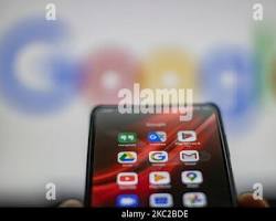 smartphone screen displaying multiple app icons within a single app resmi