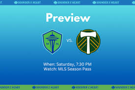 Sounders vs. Timbers: Playoff Implications and Key Match Details