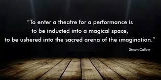 Simon Callow quote | All the World&#39;s a Stage | Pinterest via Relatably.com