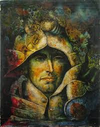 Armando Villegas, Sin título (Personaje), 2000, óleo sobre tela, 50 x 40 cm - armando-villegas-sin-tc3adtulo-personaje-2000-c3b3leo-sobre-tela-50-x-40-cm