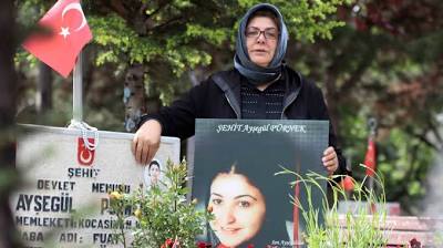 Kayseri'nin ilk kadın şehidinin annesinin buruk Anneler Günü İhlas Haber Ajansı