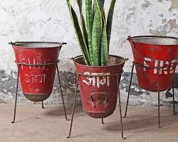 Image of Upcycled bucket planter