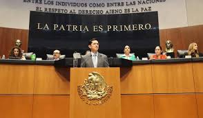 La soberanía y el interés nacional no se negocian, no se limitan, no se subordinan a nadie: secretario Roberto Velasco ante el Senado