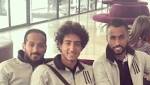 شاهد.. وليد سليمان وعاشور وهانى