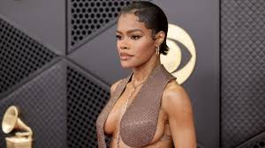Teyana Taylor Bares Her Abs in a Daring Tom Ford Gown at the 2026 Grammys