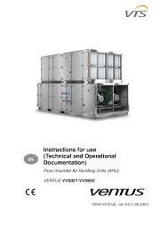 Comprehensive Guide for VENTUS VVS021-VVS650 AHUs Manual & PDF
