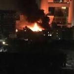 Massive Fire Mumbai's Cinevista Studio,