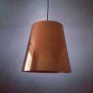 GRANDE Blackcopper medium tapered lampshade Dx H19cm