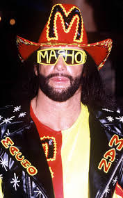 Randy &quot;Macho Man&quot; Savage, the flamboyant Slim Jim-chomping, sunglasses-sporting wrestler who grappled with the likes of Hulk Hogan, Jesse Venture, ... - 293.SAvage.tg.052011