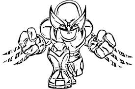 Image result for coloring pages wolverine
