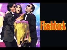 Image result for FilmFare 2015; ShahRukh & Ranbir Performing Funny