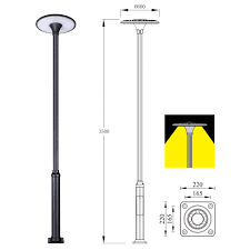 2026 Modern LED Garden Light AC/DC 3000K IP65 Waterproof ...