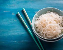 Gambar Shirataki noodles