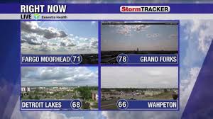 Tracking a nice evening ahead of t-storms later Saturday