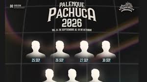 Julión Álvarez, Banda MS y Alejandro Fernández encabezan el Palenque de Pachuca 2026. Cartelera por día
