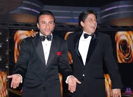 Image result for FilmFare 2015; ShahRukh & Ranbir Performing Funny