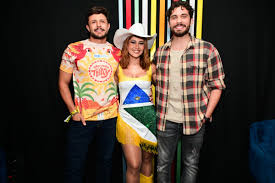 Thaynara OG reencontra Gustavo Mioto antes de show no São João da Thay