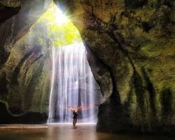 Gambar Air Terjun Tukad Cepung, Bali