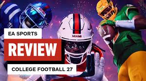 College Football 27 Review So Far