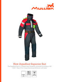 new aquafloat superior suit - Mullion Survival Technology ...