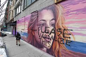 Mural of murdered Ukrainian refugee that’s loathed by local lefties vandalized in NYC: ‘It’s disgusting’