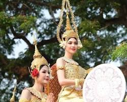 Image of Moha Sangkran (Khmer New Year) celebration
