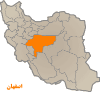 نتیجه تصویری برای نقشه استان اصفهان