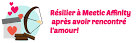 Meetic affinity resiliation
