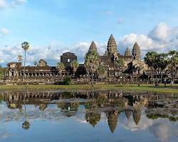 Image of Angkor Wat temples in Cambodia