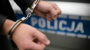 Marek H. ps. „Hanior", członek gangu „Szkatuły", zatrzymany przez policję w Grudziądzu