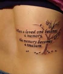 Memorial Tattoo Quotes on Pinterest | Unique Tattoos Quotes, Mom ... via Relatably.com