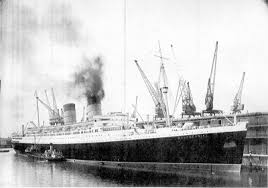 Image result for rms mauretania 1939