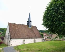 Façade de l'église SaintMartin de Collemiers