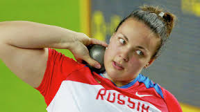 Russia&#39;s Anna Avdeyeva, the 2011 European indoor shot put champion, ... - 183013186