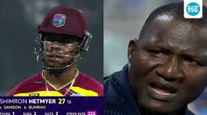 Daren Sammy can't believe his eyes; Shimron Hetmyer argues with umpire as dismissal against Bumrah sparks controversy | Cricket
