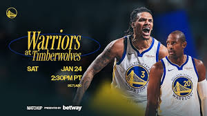 Game Preview: Warriors at Minnesota Timberwolves - 1/24/26