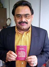 Altaf Hussain with his British passport, granted in 2002. The MQM&#39;s most vocal critic today is cricketer-turned-playboy-turned-Islamist-politician Imran ... - Altaf-Hussain-with-his-Br-001