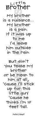 Heaven Quotes Missing My Little Brother. QuotesGram via Relatably.com