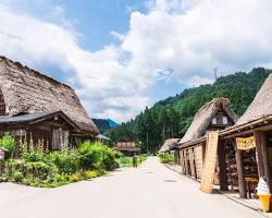 五箇山合掌造り集落の画像