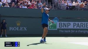 Hot Shot: Rinky on the run! Hijikata slides one past Bublik in Indian Wells 2026