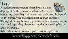 Rebuilding Trust Quotes on Pinterest | Power Couple Quotes, Quotes ... via Relatably.com