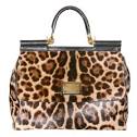 Leopard print purse