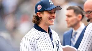 Jack Hughes Debuts New Smile at Yankees' Home Opener After Olympic Gold