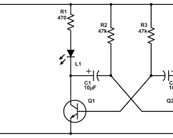 Astable multivibrator circuit